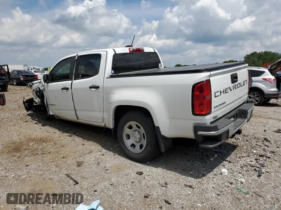 2021 Chevrolet Colorado 2WD Work Truck с VIN 1GCGSBEA7M1230088, выставлен на аукционе Copart как лот 65297105 с пробегом 98 361 миль миль и Списание • Salvage title. История ставок и продаж доступна на DreamBid. Изображение 2.