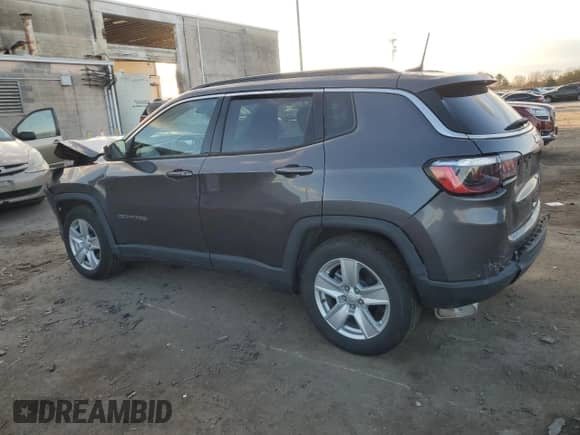2022 Jeep Compass Altitude с VIN 3C4NJCBB0NT172106, выставлен на аукционе Copart как лот 83025444 с пробегом 28 268 миль миль и Списание • Salvage title. История ставок и продаж доступна на DreamBid. Изображение 2.