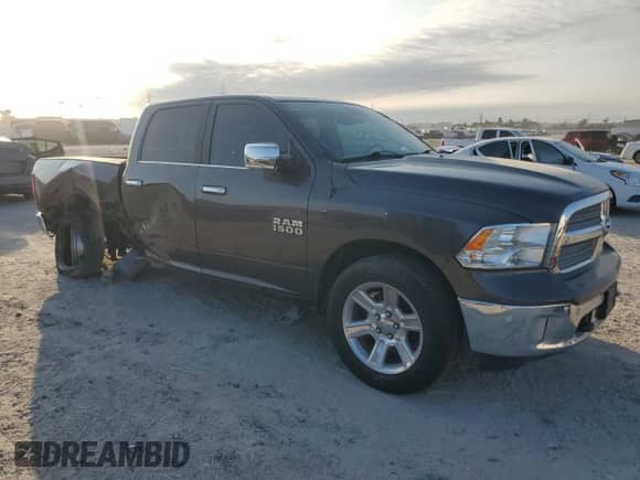 2017 Ram 1500 Lone Star with VIN 1C6RR6LG6HS856080, listed as a Copart auction lot 89717325 with 76,075 mi miles and Clean title. Bid and sale history available at DreamBid. Image 4.