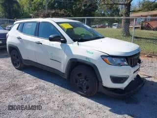 2018 Jeep Compass Sport with VIN 3C4NJCAB3JT263396, listed as a IAAI auction lot 43237335 with 86,357 mi miles and . Bid and sale history available at DreamBid. Image 1.