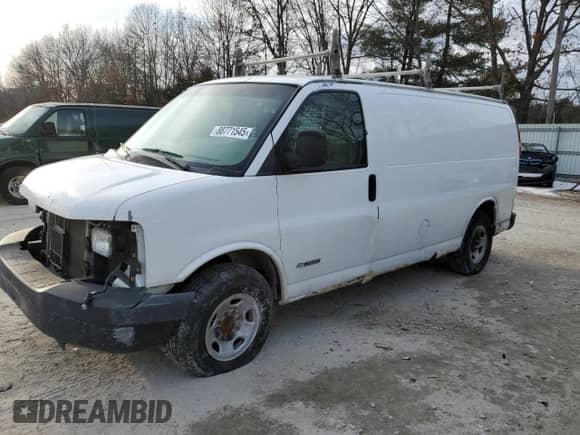 2005 Chevrolet Express Cargo с VIN 1GCHG35V951189334, выставлен на аукционе Copart как лот 88771545 с пробегом 241 972 миль миль и Чистый • Clean title. История ставок и продаж доступна на DreamBid. Изображение 1.