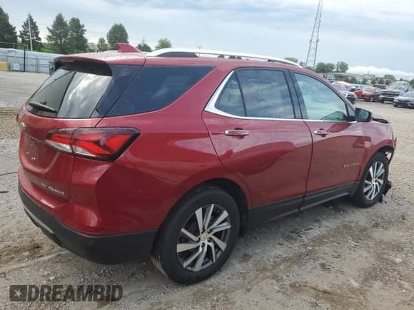 2024 Chevrolet Equinox Premier z VIN 3GNAXXEG3RL135981, wystawiony jako Copart lot #63489645 z przebiegiem 24 355 mil mil oraz Szkoda całkowita • Salvage title. Historia ofert i sprzedaży dostępna na DreamBid. Obrazek 3.