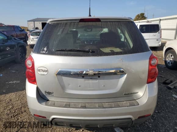 2011 Chevrolet Equinox LS with VIN 2CNALBEC8B6441844, listed as a Copart auction lot 81043585 with 117,224 mi miles and Clean title. Bid and sale history available at DreamBid. Image 6.