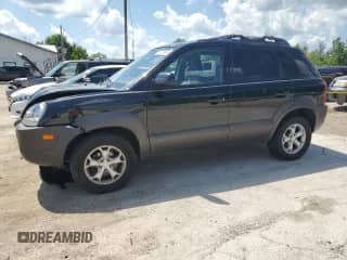 2009 Hyundai Tucson Limited with VIN KM8JN72D29U973364, listed as a Copart auction lot 61810995 with 161,246 mi miles and Salvage title. Bid and sale history available at DreamBid. Image 1.