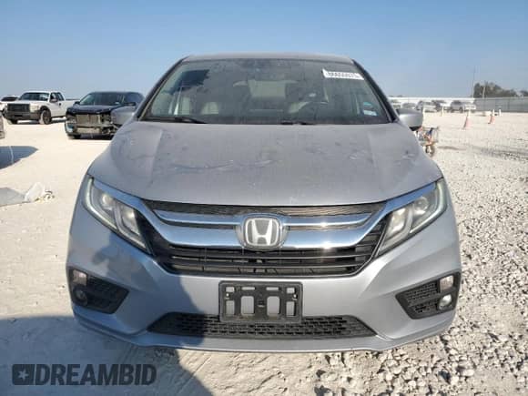 2019 Honda Odyssey EX-L с VIN 5FNRL6H73KB015437, выставлен на аукционе Copart как лот 86655975 с пробегом 79 992 миль миль и Списание • Salvage title. История ставок и продаж доступна на DreamBid. Изображение 5.