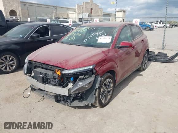 2023 Hyundai Kona SEL z VIN KM8K33AG4PU192938, wystawiony jako IAAI lot #43527773 z przebiegiem 86 580 mil mil oraz . Historia ofert i sprzedaży dostępna na DreamBid. Obrazek 21.