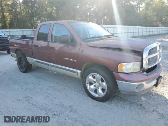 2002 Dodge 1500 z VIN 1D7HA18N22S704123, wystawiony jako Copart lot #90817945 z przebiegiem 110 696 mil mil oraz Czysty tytuł • Clean title. Historia ofert i sprzedaży dostępna na DreamBid. Obrazek 4.