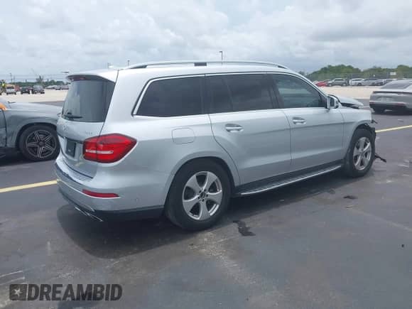 2019 Mercedes-Benz GLS 450 with VIN 4JGDF6EE1KB222797, listed as a IAAI auction lot 42772189 with 65,783 mi miles and . Bid and sale history available at DreamBid. Image 4.