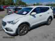 2017 Hyundai Santa Fe 2.4L with VIN 5NMZU3LB5HH018936, listed as a IAAI auction lot 43336094 with 140,748 mi miles and . Bid and sale history available at DreamBid. Image 2.