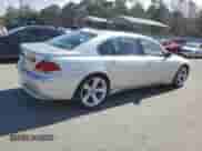 2005 BMW 7 Series 745Li with VIN WBAGN63535DS56141, listed as a Copart auction lot 45632495 with 68,804 mi miles and Clean title. Bid and sale history available at DreamBid. Image 3.