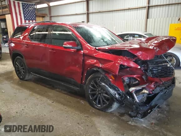 2023 Chevrolet Traverse RS с VIN 1GNEVJKW7PJ328834, выставлен на аукционе Copart как лот 71852095 с пробегом 10 142 миль миль и Списание • Salvage title. История ставок и продаж доступна на DreamBid. Изображение 4.