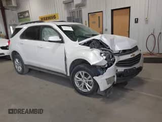 2017 Chevrolet Equinox LT with VIN 2GNFLFEK3H6169552, listed as a IAAI auction lot 43323231 with 85,240 mi miles and . Bid and sale history available at DreamBid. Image 1.