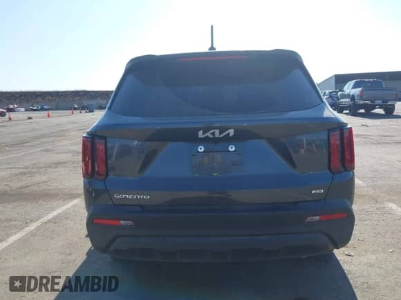 2023 Kia Sorento LX with VIN 5XYRGDLC8PG207918, listed as a IAAI auction lot 42454929 with 49,466 mi miles and . Bid and sale history available at DreamBid. Image 16.