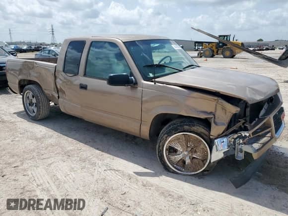 1996 GMC Sierra 1500 z VIN 2GTEC19R1T1500147, wystawiony jako Copart lot #64436525 z przebiegiem 299 839 mil mil oraz Szkoda całkowita • Salvage title. Historia ofert i sprzedaży dostępna na DreamBid. Obrazek 4.