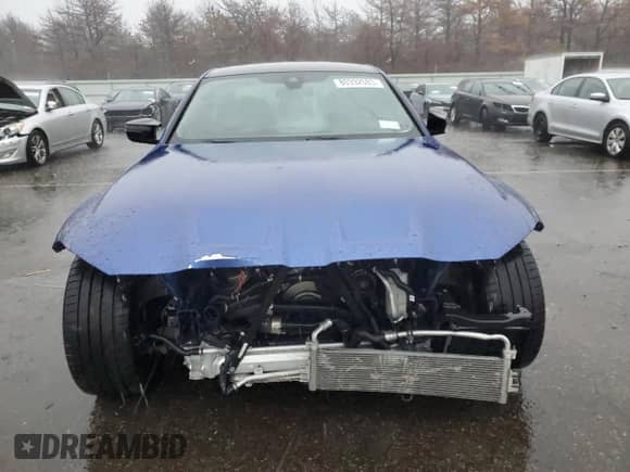 2022 BMW M3 Competition xDrive with VIN WBS43AY09NFM10618, listed as a Copart auction lot 41450415 with 21,935 mi miles and Non repairable. Bid and sale history available at DreamBid. Image 5.