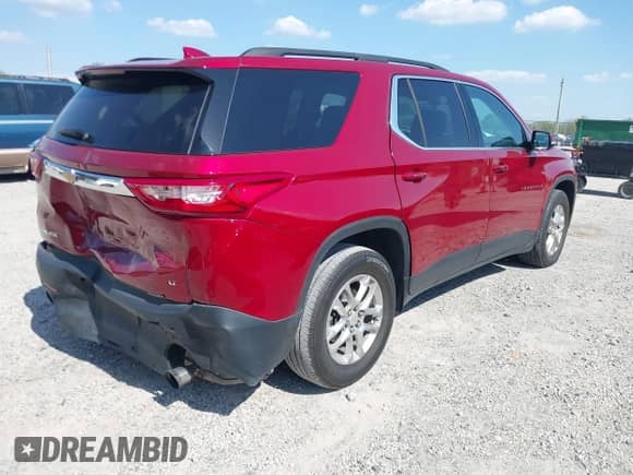 2020 Chevrolet Traverse LT Cloth z VIN 1GNERGKW5LJ284883, wystawiony jako IAAI lot #43115218 z przebiegiem 60 534 mil mil oraz . Historia ofert i sprzedaży dostępna na DreamBid. Obrazek 4.