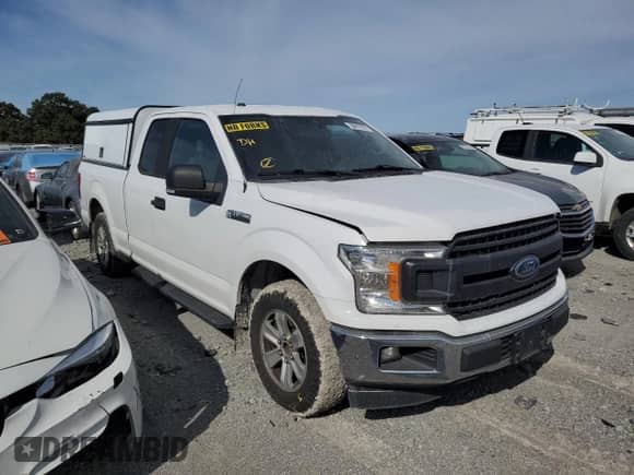 2019 Ford F-150 XL with VIN 1FTEX1CB4KKC61983, listed as a Copart auction lot 87250335 with 197,627 mi miles and Clean title. Bid and sale history available at DreamBid. Image 4.