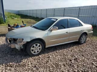 2001 Honda Accord with VIN JHMCG55611C011168, listed as a Copart auction lot 60723735 with 312,115 mi miles and Clean title. Bid and sale history available at DreamBid. Image 1.