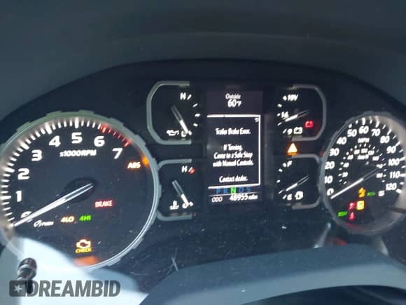 2019 Toyota Tundra SR5 с VIN 5TFAY5F11KX857951, выставлен на аукционе IAAI как лот 41149534 с пробегом 48 955 миль миль и . История ставок и продаж доступна на DreamBid. Изображение 7.