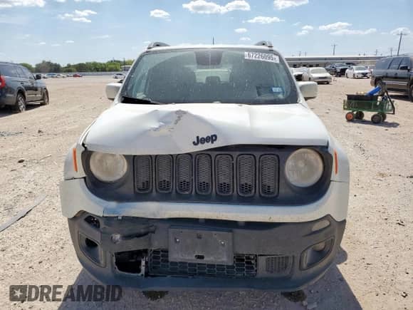 2018 Jeep Renegade Altitude with VIN ZACCJABB0JPJ63156, listed as a Copart auction lot 67226095 with 108,690 mi miles and Salvage title. Bid and sale history available at DreamBid. Image 5.