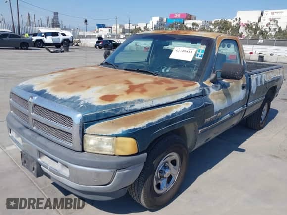 1995 Dodge 1500 с VIN 1B7HC16Y9SS220726, выставлен на аукционе IAAI как лот 42749813 с пробегом 241 190 миль миль и . История ставок и продаж доступна на DreamBid. Изображение 6.