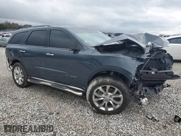 2018 Dodge Durango Citadel with VIN 1C4RDHEG8JC216811, listed as a Copart auction lot 80801934 with 57,765 mi miles and Salvage title. Bid and sale history available at DreamBid. Image 4.