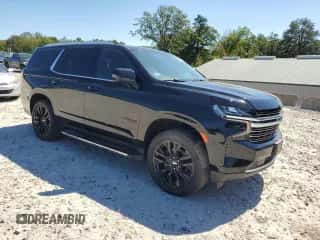2023 Chevrolet Tahoe LT z VIN 1GNSKNKD1PR514758, wystawiony jako Copart lot #70352625 z przebiegiem Nie podano mil oraz Szkoda całkowita • Salvage title. Historia ofert i sprzedaży dostępna na DreamBid. Obrazek 4.