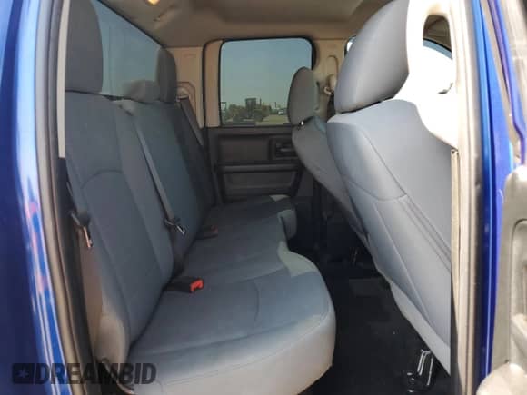 2018 Ram 1500 Tradesman z VIN 1C6RR7FG7JS235759, wystawiony jako Copart lot #65409575 z przebiegiem 93 728 mil mil oraz Szkoda całkowita • Salvage title. Historia ofert i sprzedaży dostępna na DreamBid. Obrazek 10.