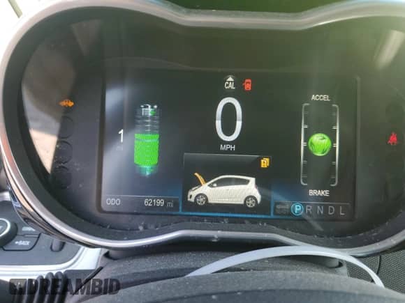 2015 Chevrolet Spark LT with VIN KL8CL6S08FC786697, listed as a Copart auction lot 87205675 with 62,199 mi miles and Clean title. Bid and sale history available at DreamBid. Image 9.