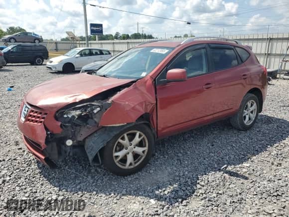 2008 Nissan Rogue SL with VIN JN8AS58T88W018348, listed as a Copart auction lot 62212955 with 205,357 mi miles and Salvage title. Bid and sale history available at DreamBid. Image 1.