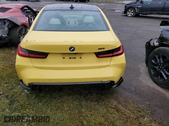 2022 BMW M3 с VIN WBS53AY01NFM30642, выставлен на аукционе Copart как лот 85710584 с пробегом Не указан миль и Списание • Salvage title. История ставок и продаж доступна на DreamBid. Изображение 6.