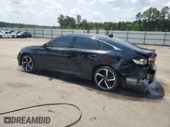 2018 Honda Accord Sport z VIN 1HGCV1F34JA153869, wystawiony jako Copart lot #62935055 z przebiegiem 99 769 mil mil oraz Szkoda całkowita • Salvage title. Historia ofert i sprzedaży dostępna na DreamBid. Obrazek 2.