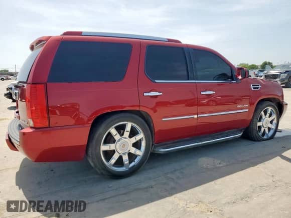 2014 Cadillac Escalade Luxury with VIN 1GYS3BEF5ER191839, listed as a Copart auction lot 64939405 with 205,042 mi miles and Salvage title. Bid and sale history available at DreamBid. Image 3.