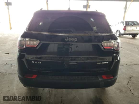 2021 Jeep Compass Upland with VIN 3C4NJDAB1MT523546, listed as a Copart auction lot 82226784 with 41,102 mi miles and Salvage title. Bid and sale history available at DreamBid. Image 6.