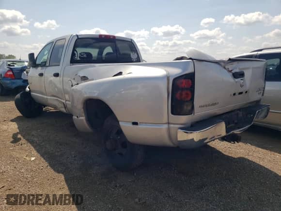 2005 Dodge 3500 SLT with VIN 3D7MS48C95G731004, listed as a Copart auction lot 67280654 with Not provided miles and Clean title. Bid and sale history available at DreamBid. Image 2.