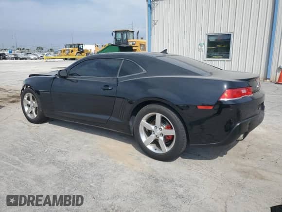 2014 Chevrolet Camaro LT with VIN 2G1FB1E30E9264337, listed as a Copart auction lot 80727405 with 125,606 mi miles and Salvage title. Bid and sale history available at DreamBid. Image 2.