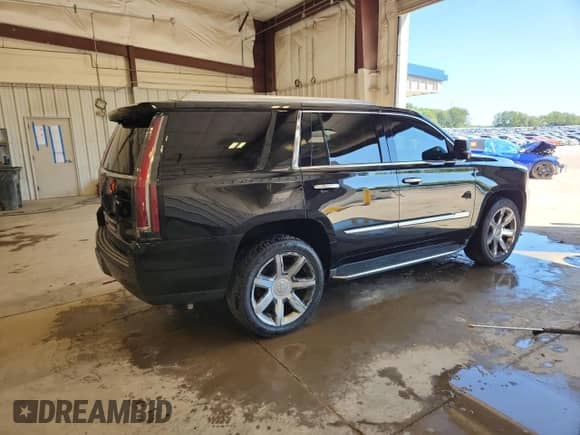 2016 Cadillac Escalade Luxury Collection with VIN 1GYS4BKJ3GR357588, listed as a Copart auction lot 68979295 with 112,155 mi miles and Non repairable. Bid and sale history available at DreamBid. Image 3.