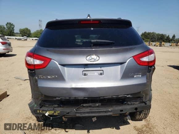 2014 Hyundai Tucson Limited with VIN KM8JUCAG2EU858748, listed as a Copart auction lot 68951745 with 45,215 mi miles and Salvage title. Bid and sale history available at DreamBid. Image 6.