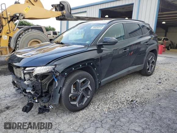 2023 Hyundai Tucson SEL Convenience with VIN KM8JFCA10PU087537, listed as a Copart auction lot 65034915 with 23,339 mi miles and Salvage title. Bid and sale history available at DreamBid. Image 1.
