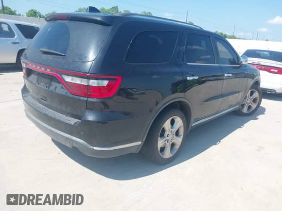 2015 Dodge Durango SXT with VIN 1C4RDHAG3FC771002, listed as a IAAI auction lot 43001868 with 208,446 mi miles and . Bid and sale history available at DreamBid. Image 4.