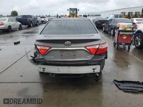 2017 Toyota Camry SE with VIN 4T1BF1FK7HU323225, listed as a Copart auction lot 82456935 with 108,307 mi miles and Salvage title. Bid and sale history available at DreamBid. Image 6.