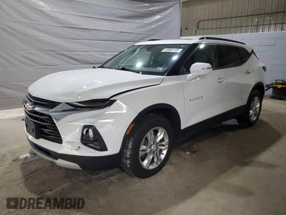 2020 Chevrolet Blazer LT с VIN 3GNKBJRS1LS601399, выставлен на аукционе Copart как лот 59986185 с пробегом 60 916 миль миль и Списание • Salvage title. История ставок и продаж доступна на DreamBid. Изображение 1.