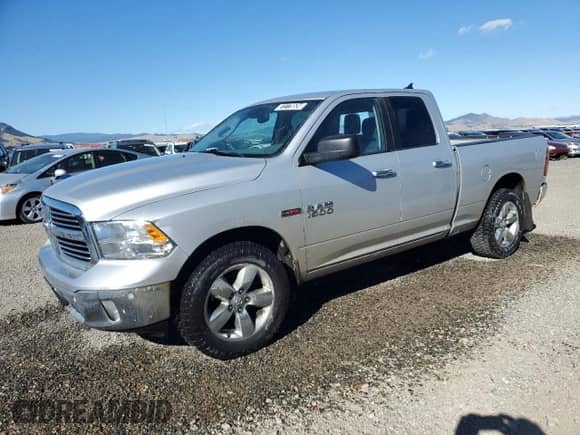 2014 Ram 1500 Big Horn with VIN 1C6RR7GMXES404330, listed as a Copart auction lot 72779534 with 148,598 mi miles and Clean title. Bid and sale history available at DreamBid. Image 1.