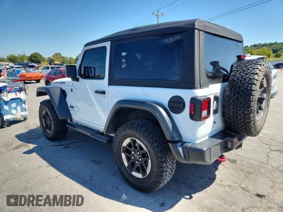 2018 Jeep Wrangler Rubicon z VIN 1C4HJXCG8JW301700, wystawiony jako Copart lot #72002955 z przebiegiem 33 421 mil mil oraz Szkoda całkowita • Salvage title. Historia ofert i sprzedaży dostępna na DreamBid. Obrazek 2.