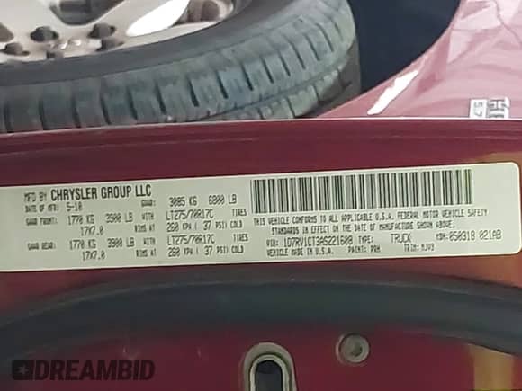 2010 Dodge 1500 SLT с VIN 1D7RV1CT3AS221608, выставлен на аукционе IAAI как лот 42577115 с пробегом 250 558 миль миль и . История ставок и продаж доступна на DreamBid. Изображение 9.