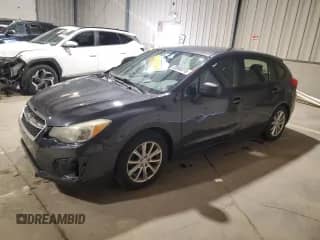 2013 Subaru Impreza Premium with VIN JF1GPAC62D1897991, listed as a Copart auction lot 53090275 with 156,560 mi miles and Salvage title. Bid and sale history available at DreamBid. Image 1.