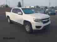 2019 Chevrolet Colorado 2WD Work Truck with VIN 1GCGSBEN0K1144041, listed as a IAAI auction lot 41668092 with 124,017 mi miles and . Bid and sale history available at DreamBid. Image 1.