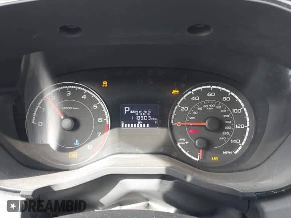 2017 Subaru Impreza with VIN 4S3GKAA62H3603771, listed as a IAAI auction lot 42217635 with 118,903 mi miles and . Bid and sale history available at DreamBid. Image 7.
