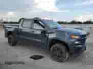 2021 Chevrolet Silverado 1500 Custom Trail Boss with VIN 1GCPYCEF0MZ283586, listed as a Copart auction lot 69621155 with 97,773 mi miles and Salvage title. Bid and sale history available at DreamBid. Image 4.
