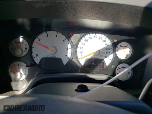 2008 Dodge 1500 ST with VIN 1D7HU18N98S545407, listed as a Copart auction lot 76030354 with 147,345 mi miles and Salvage title. Bid and sale history available at DreamBid. Image 9.